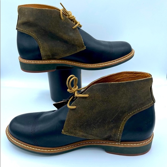 OluKai Two-Tone Leather Chukka Boots - Picture 8 of 16